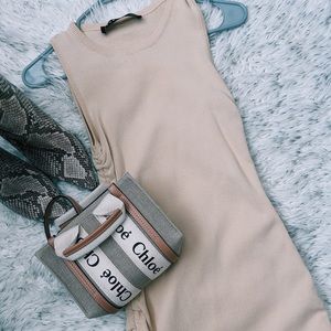 Lioness Cream Body-con Dress